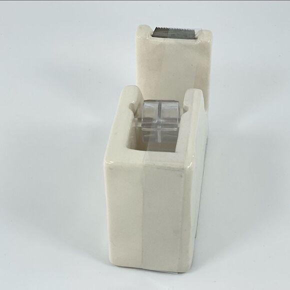 Rae Dunn by Magenta White Tape Dispenser - Picture 7 of 10